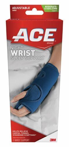 Ace Night Wrist Sleep Support Moderate-Stabilizing Adjustable 1 Count Pack of 2 - Picture 2 of 6