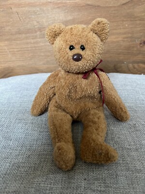 Rare Beanie Beanie Babies Curly Bear Value Rare Retired Ty Beanie