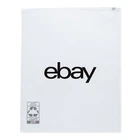 12" x 15" Frosted Zipper Clothing Bag