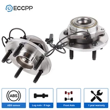 2Pc Front Wheel Hub Bearings Assembly For Dodge Durango 3.7L 4.7L 5.7L 2004 2005