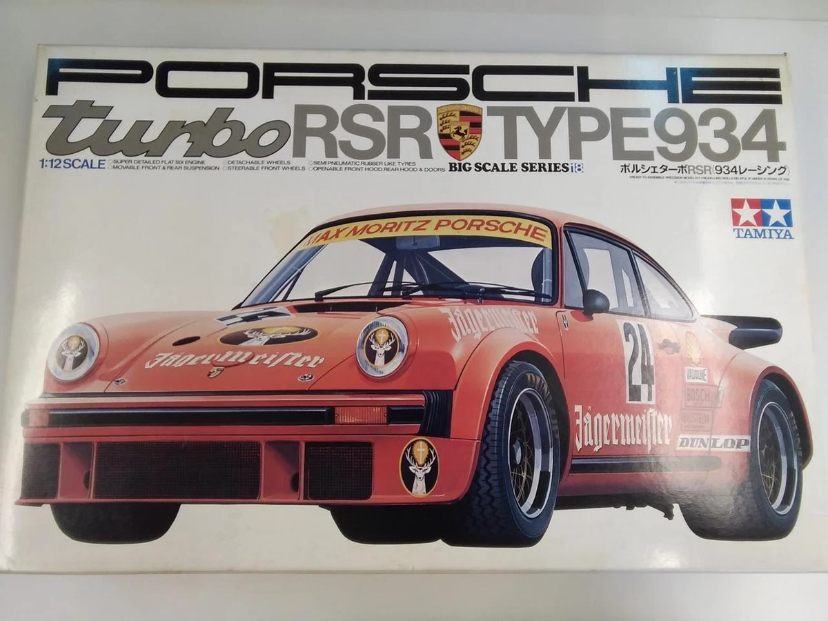 Tamiya 1/12 Porsche Turbo Rsr 934 Racing Plastic Model | eBay