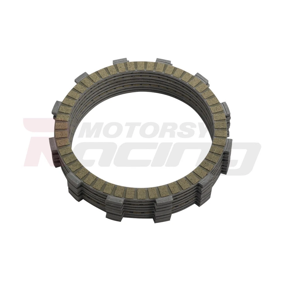 Kit de disco de placa de fricción de embrague para Honda VTX1800C VTX1800R 2002-2008 Foto 2 de 3