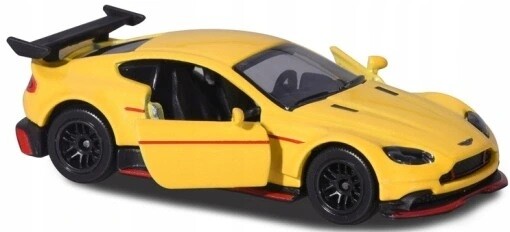 Majorette Aston Martin Vantage GT8 Yellow Premium Cars 1:64 Scale 3 Inch Toy Car-image