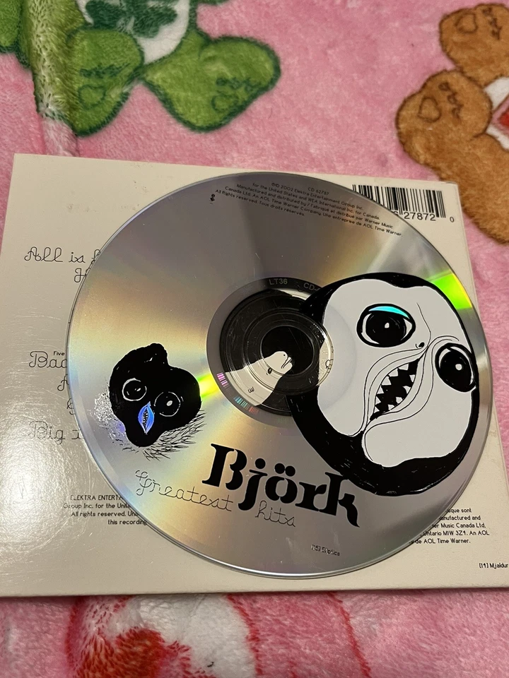 Björk's Greatest Hits by Björk CD Hyperballad Play Dead Joga Human Behavior - Image 4 of 4