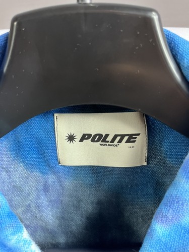 POLITE WORLDWIDE Denim-Jacke mit Krawatte Größe: M UVP £580 - Bild 4 von 12