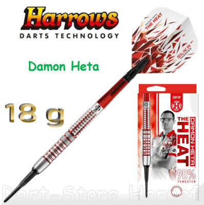 HARROWS Softdarts DAMON HETA 2024 Series 2, 18g
