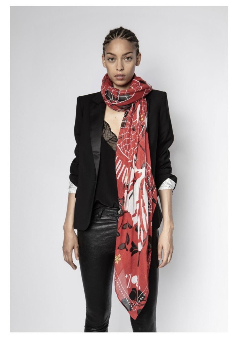 ZADIG VOLTAIRE DELTA VIPER SCARF