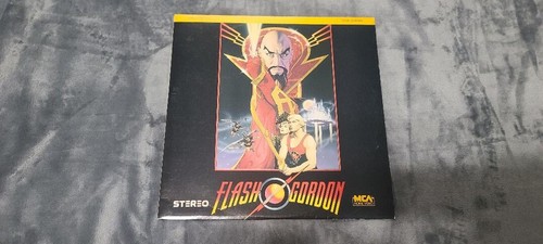 Flash Gordon Laserdisc Extended 1984 MCA Music by Queen TESTED