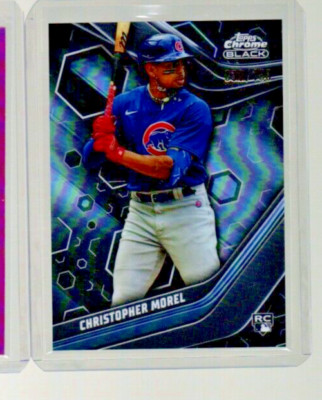 2023 Topps Chrome Black CHRISTOPHER MOREL ROOKIE SP #/199