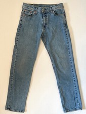 Levi's 511 Skinny Fit Tapered Leg Stretch Denim Men's Youth Jeans 30x30 Measured