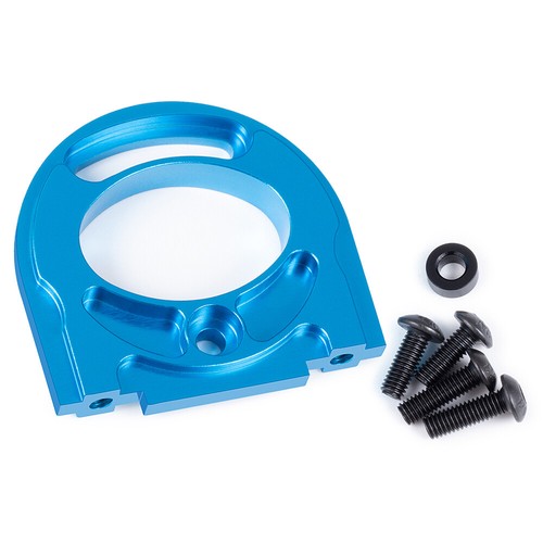 FLYXM RC 1/10 Alloy Blue Motor Mount for Tamiya TT-02 TT02 Hop up Upgrades 1Pc - Picture 3 of 7