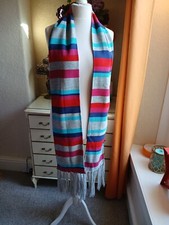 Atmosphere Striped Scarf 216 x 20 cm + 20 cm Fringe