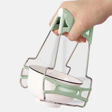 Hot Plate Gripper – Stainless Steel Dish Lifter Tongs