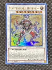 YuGiOh! - Masterflare Hyperion GFP2-EN010 Ultra Rare 1st Edition Near Mint
