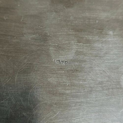 Antike schwere massive 925 Sterling Silber Trincket Box / Zigarrenkiste - Bild 13 von 24