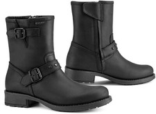 FALCO Damen Motorradstiefel DANY 2 schwarz Le...