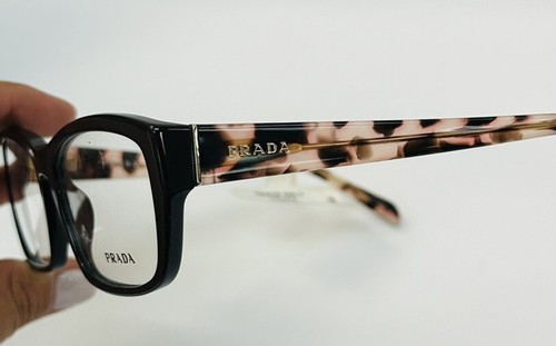 AUTÉNTICAS MONTURAS DE GAFAS PRADA - VPR 18O DHO-1O1 MARRÓN OSCURO/TORTUGA - Imagen 5 de 7