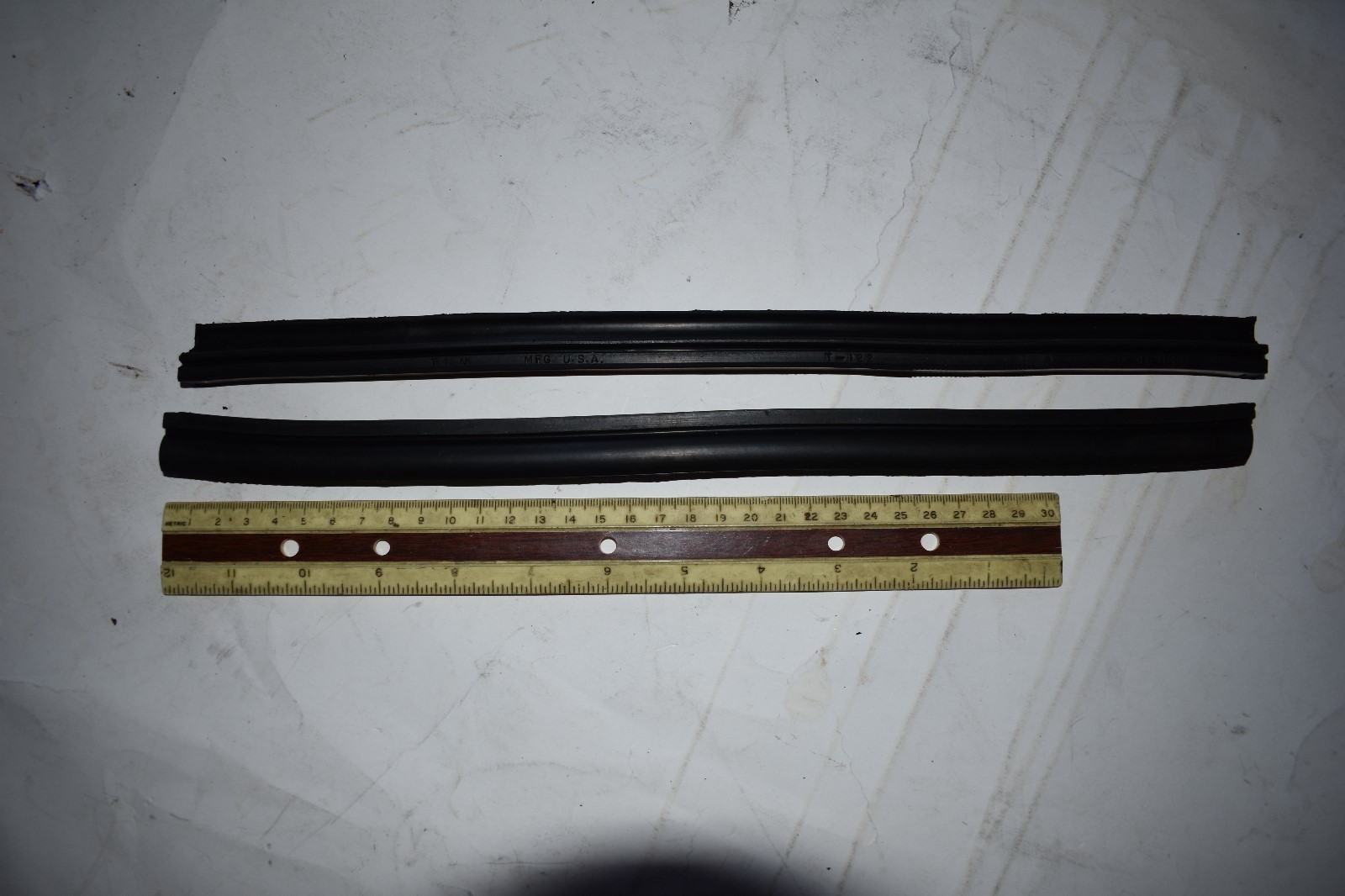 55 56 57 1955 1956 1957 Chevy Cloth Coverted Quarter Glass Window