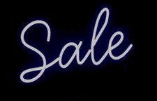 SALE...Neon Sign Light Wall Hanging  Lighting Decor UK. 