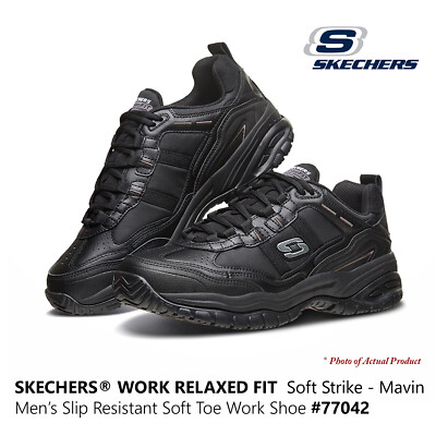 skechers mens work sneakers