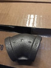 5-Anvil 8700126157 Malleable Iron Pipe Fitting 45 Degree Elbow 1" NPT Female