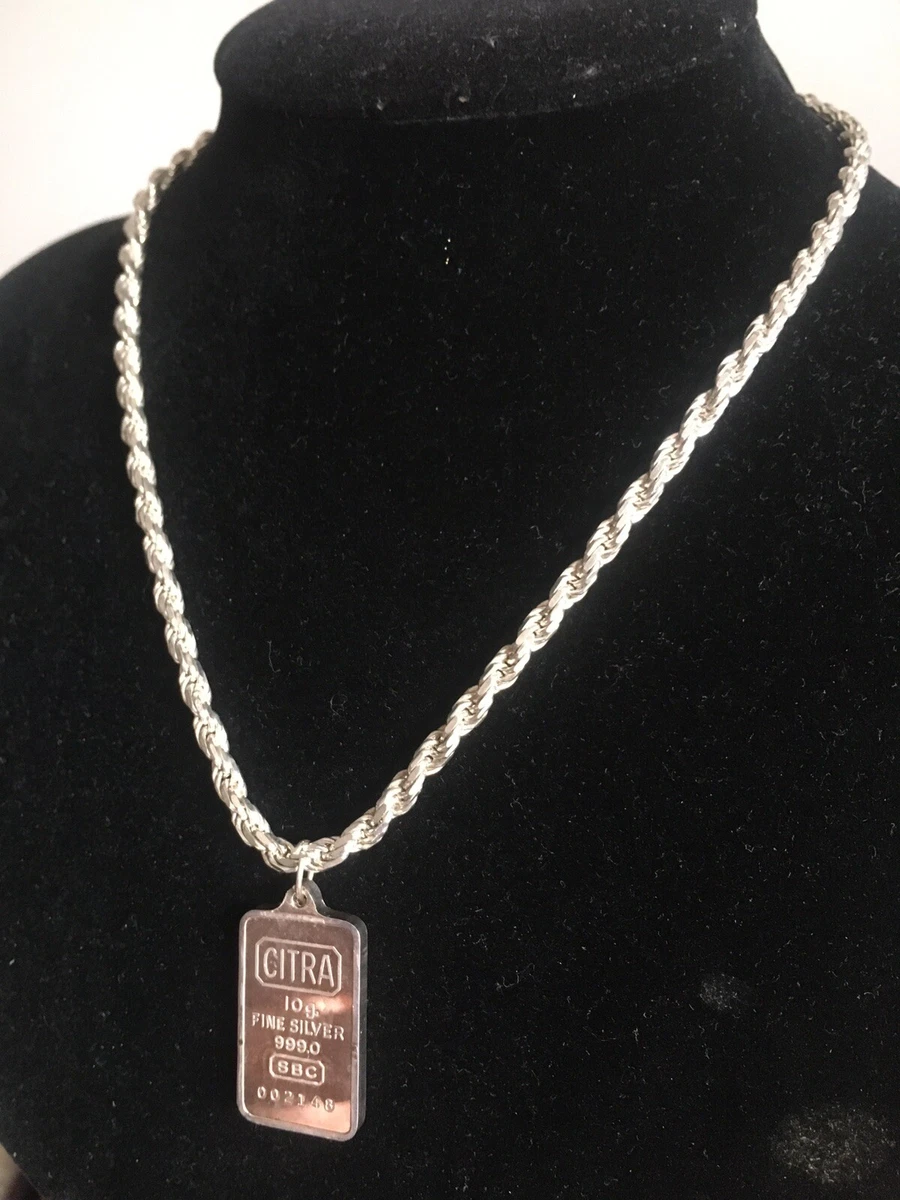Silver chain deals 10 gram