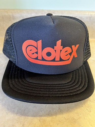 Sombrero de camionero vintage Snapback CELOTEX gorra malla por premio de diseñador