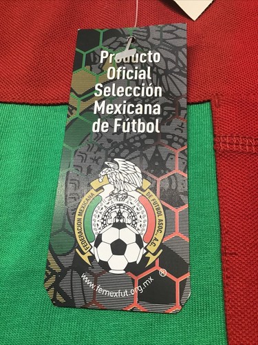 Adidas Men’s Mexico Green,Red & White Cotton S/S Jersey Tee Shirt Sz. M NWT - Picture 15 of 17