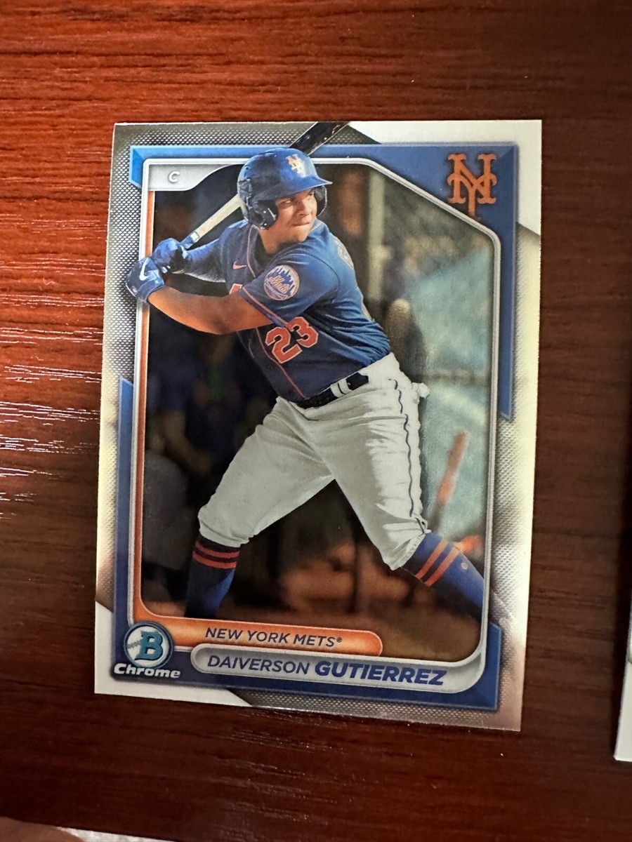 その他 Daiverson Gutierrez 2024 Bowman Chrome Prospects Daiverson Gutierrez New York