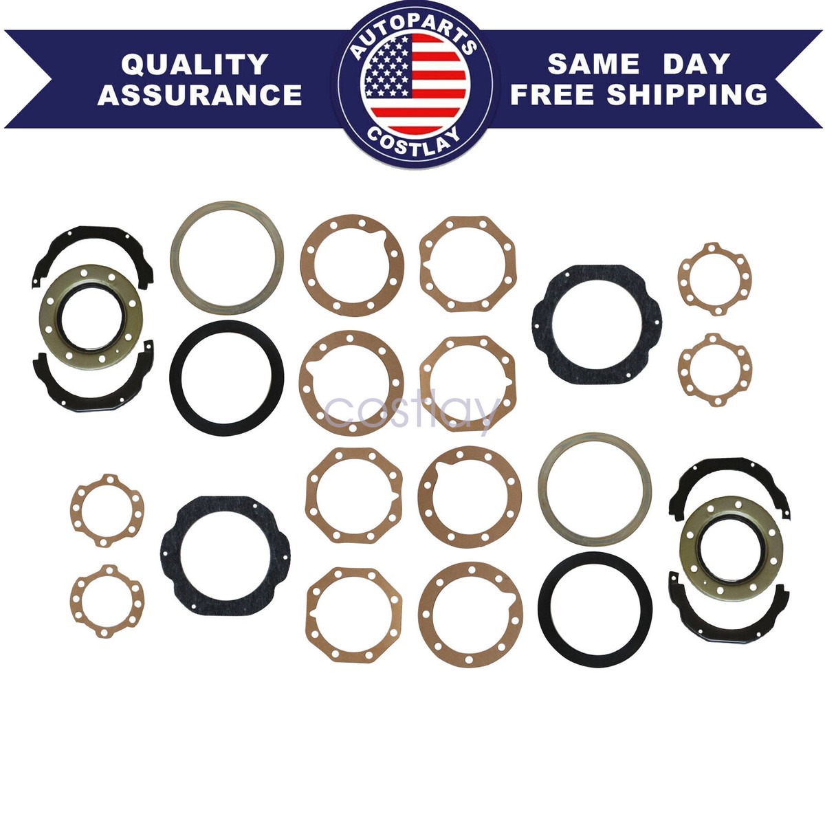 Front Axle Knuckle Seal Kit For 91-97 Toyota Land Cruiser Fj80