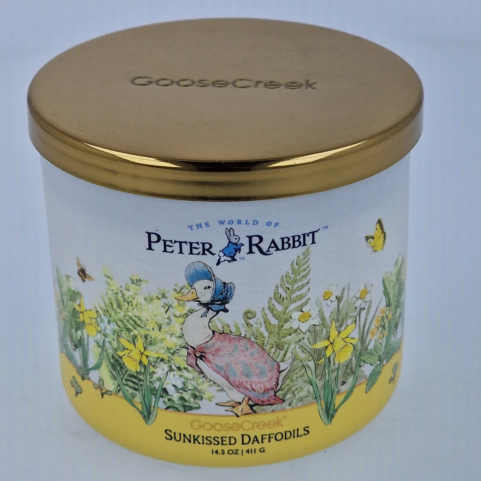 Goose Creek Candle Peter Rabbit™ Kerze Limited Edition 411g Sunkissed Daffodils - Bild 1 von 1