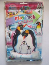 Lisa Frank Play Pack Grab  Go 24 Page Coloring Bk 25 Stickers 4 Crayons New 