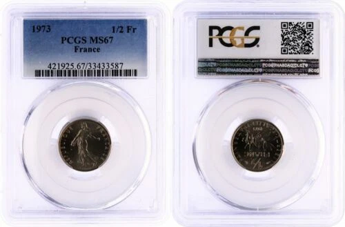 Pièces de monnaie françaises de 50 centimes pour 50 centimes