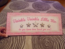 Twinkle Twinkle Little Star Do You Know How Loved You Are Wooden Sign