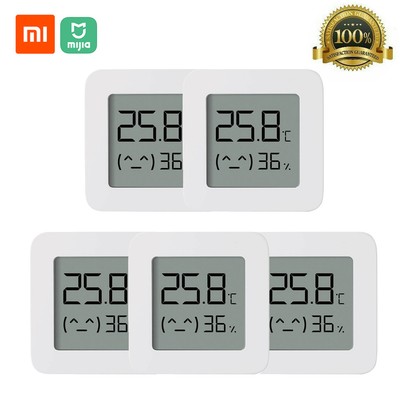 1-5 Pcs Xiaomi BT Thermometer Hygrometer 2 LCD Humidity Temperature Sensor W3E7