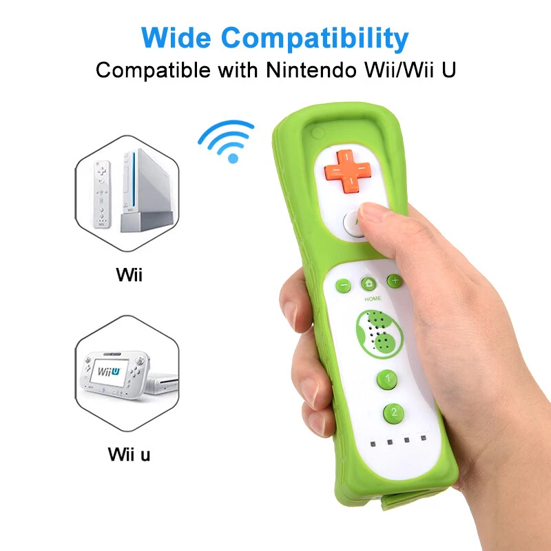 Built In Motion Plus Remote & Nunchuck Controller +Case For Nintendo Wii & Wii U - Image 3 of 4