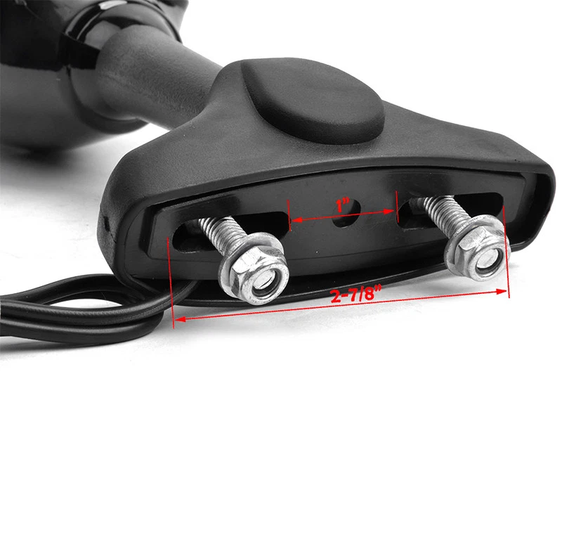 Espejos retrovisores laterales LED para moto Suzuki GSXR1000 2001 2002 2003 2004 Foto 4 de 4