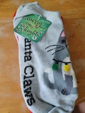 NWT Merry And Bright Socks 6 Pairs Size 4-10 No Show