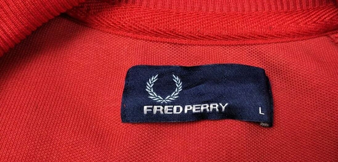 Mens Fred Perry Twin Taped Mod Casual Track Jacke… - image 5