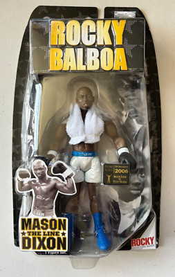Rocky Balboa Movie Mason The Line Dixon Figure Jakks Pacific Boxing