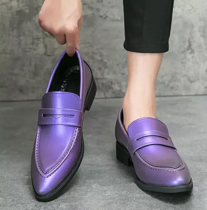 lavender dress shoes