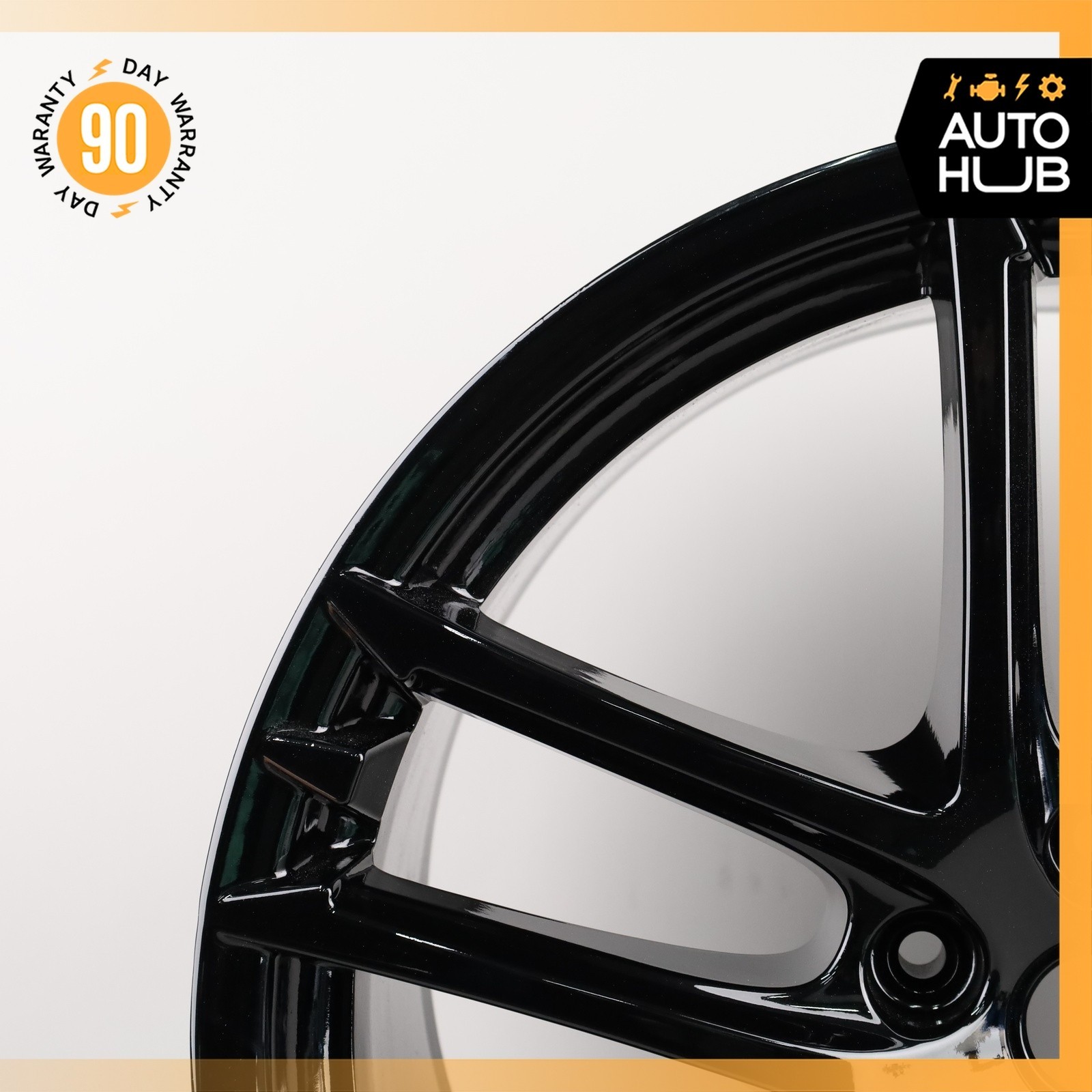 Maserati GranTurismo M145 10.5 x 20 20" Rear Wheel Rim Black 83078500 OEM