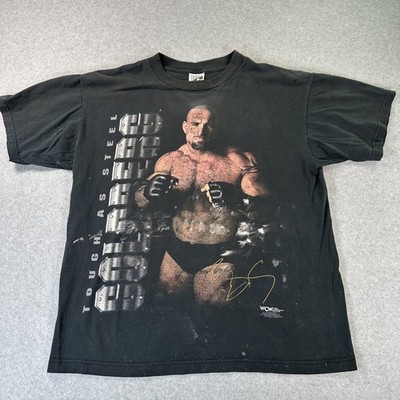 Vintage WCW Goldberg Tough As Steel T-Shirt World Championship Wrestling
