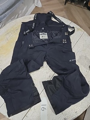 EL. 9600 Snowboarding Pants-bib Black Size 40
