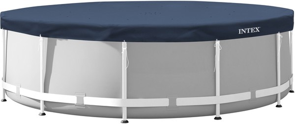 Intex Pool Deluxe Abdeckplane Rechteckig 549X274Cm ÜBerhang 20Cm 28082-image