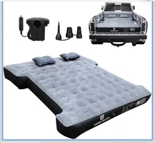 Inflatable Truck Bed Air Mattress for Full Size Short Truck Beds, 5.5-5.8ft, wit