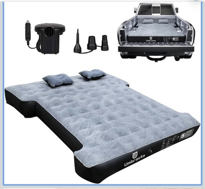 #ad Inflatable Truck Bed Air Mattress for Full Size Short Truck Beds 5.5 5.8ft wit $35.00