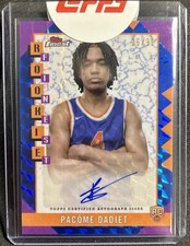 2024-25 Topps Finest Pacome Dadiet RC Auto Blue Geometric SP /99 Sealed