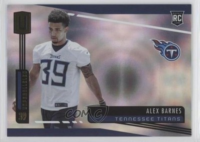 2019 Panini Unparalleled Rookie Infinite 49/150 Alex Barnes #271 Rookie RC 1v7