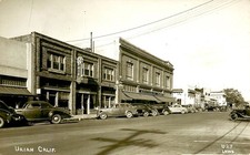 STREET SCENE, UKIAH, CALIFORNIA, RPPC VINTAGE POSTCARD (EU508) STREET SCENE, UKIAH, CALIFORNIA, RPPC VINTAGE POSTCARD (EU508)